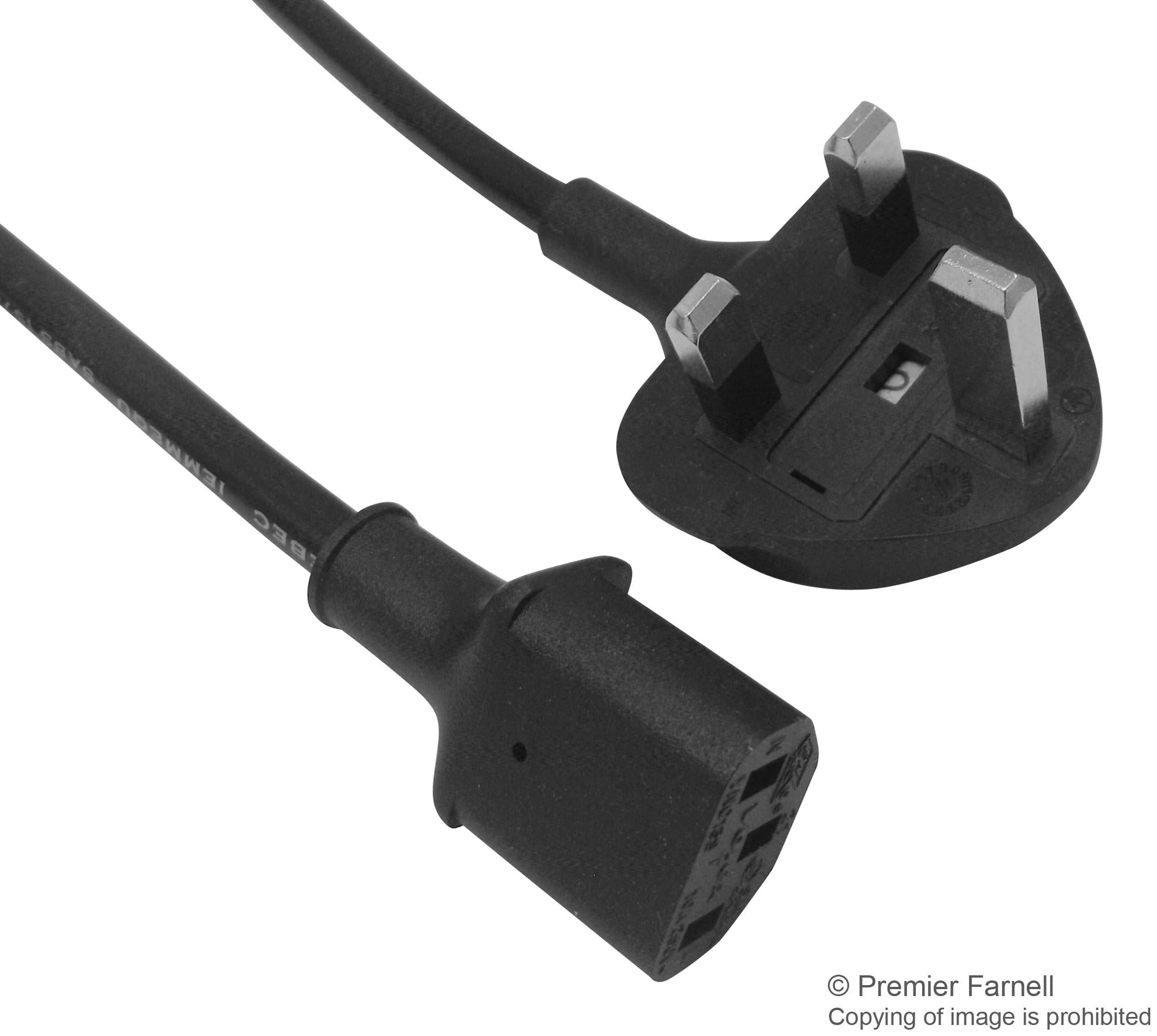 GW-85015 POWER CORD, UK PLUG-IEC C13, 3M MULTICOMP PRO