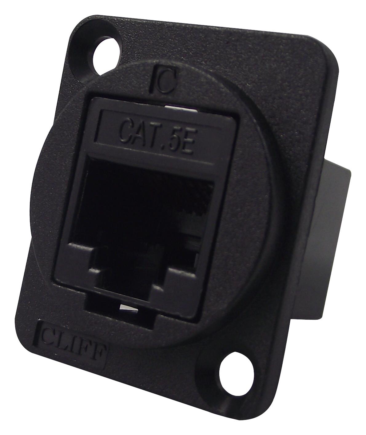 CP30220X UTP ADAPTOR, RJ45, JACK, 8P8C, CAT5E CLIFF ELECTRONIC COMPONENTS