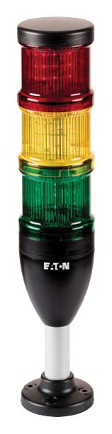 SL7-100-L-RYG-24LED SIGNAL INDICATOR TOWER, RED/YEL/GRN, 24V EATON MOELLER
