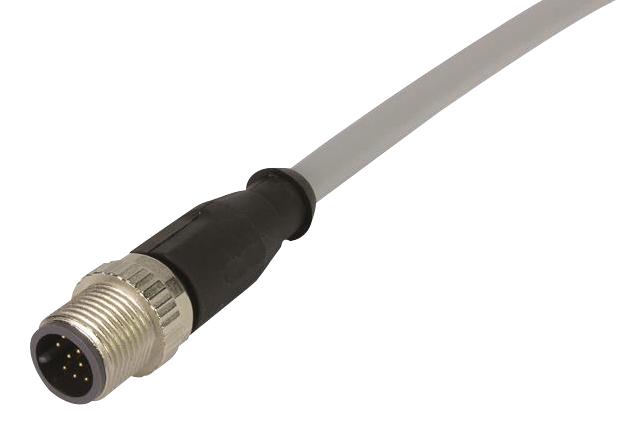 21 34 848 5C78 010 SENSOR CORD, 12P, M12 RCPT-PLUG, 1M HARTING