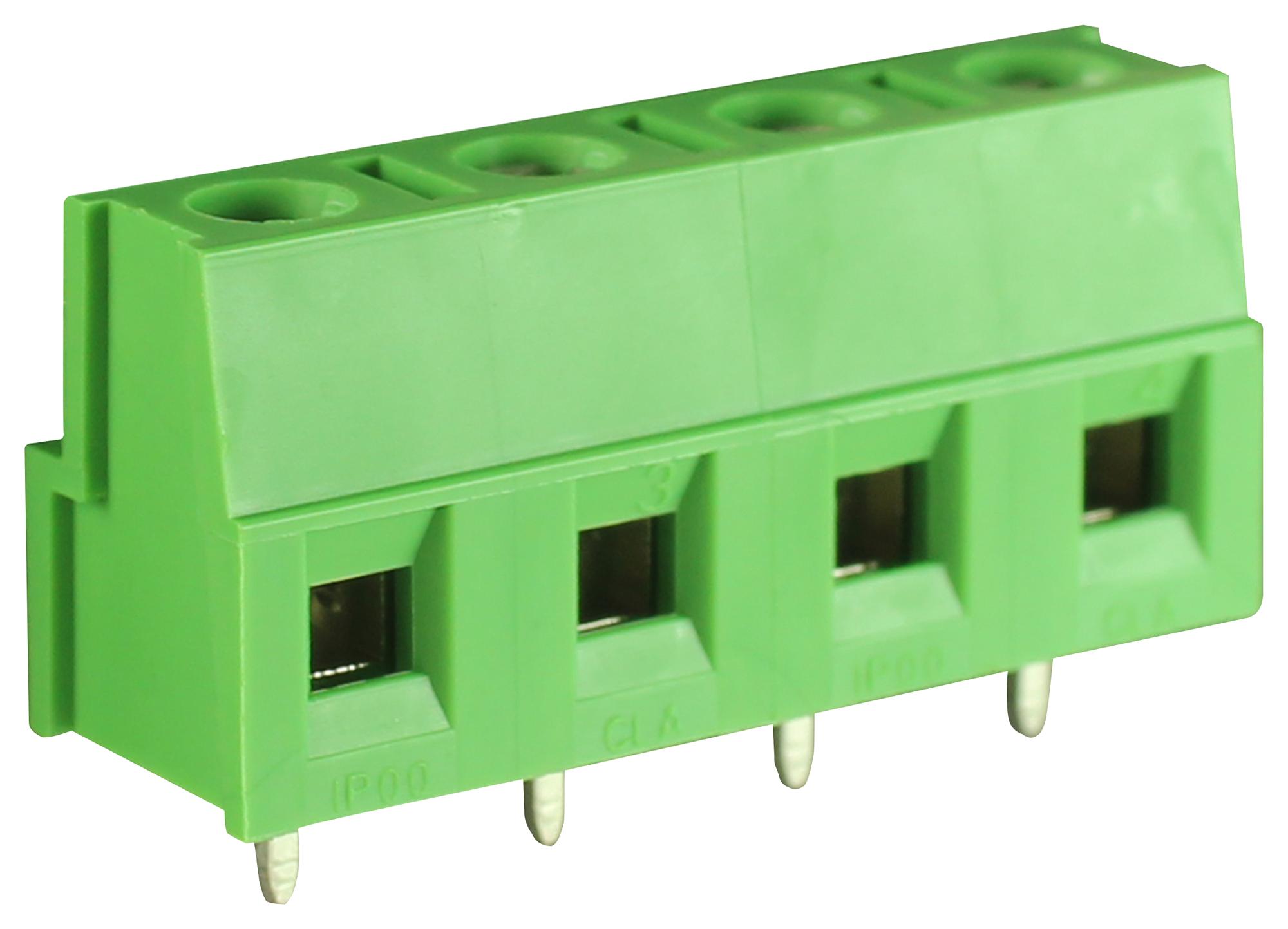 CTB0112/4 TERMINAL BLOCK, WIRE TO BRD, 4POS, 12AWG CAMDENBOSS