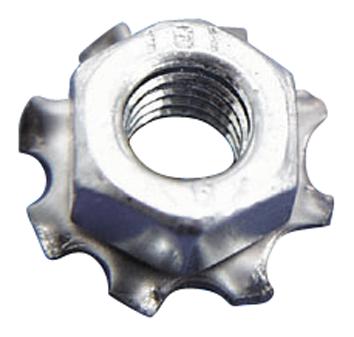 02.29.641 NUT W/ WASHER, HEX, STEEL 8.8, M4 ETTINGER