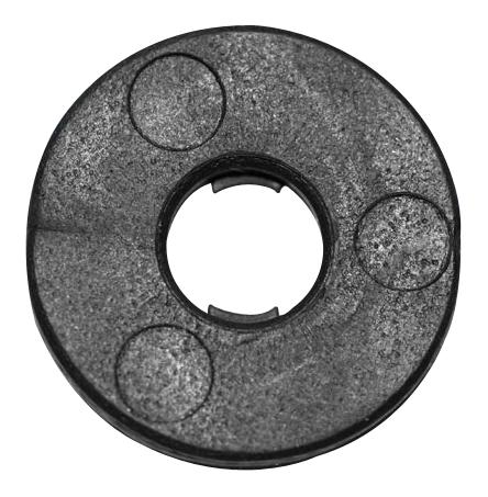 03.16.040 FLAT WASHER, PVC, 4.3MM, 12MM, BLACK ETTINGER