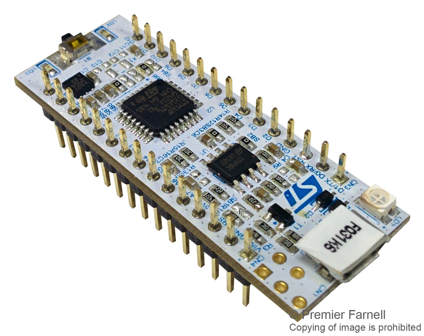 NUCLEO-L031K6 DEV BOARD, NUCLEO-32 MCU STMICROELECTRONICS