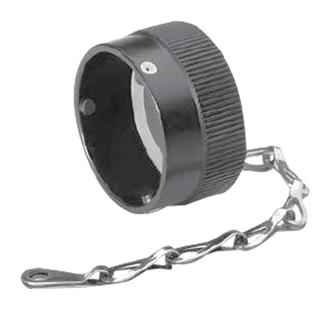 CIR14STF DUST CAP W/ CHAIN, RCPT, SIZE 14S ITT CANNON