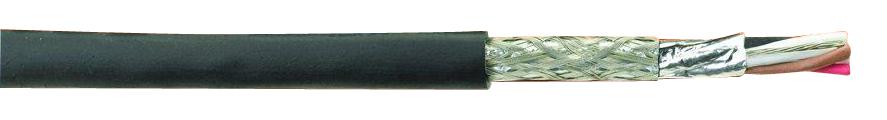 45156 BK005 SHLD FLEX CABLE, 6COND, 20AWG, 30.5M ALPHA WIRE