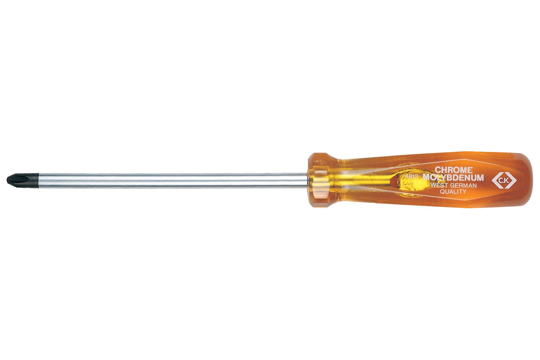 T4812 2 SCREWDRIVER, PHILLIPS, 100MM, PH2 CK TOOLS