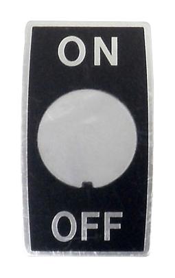 WD1901 INDICATION PLATE, ON-OFF, ALUMINIUM PANASONIC