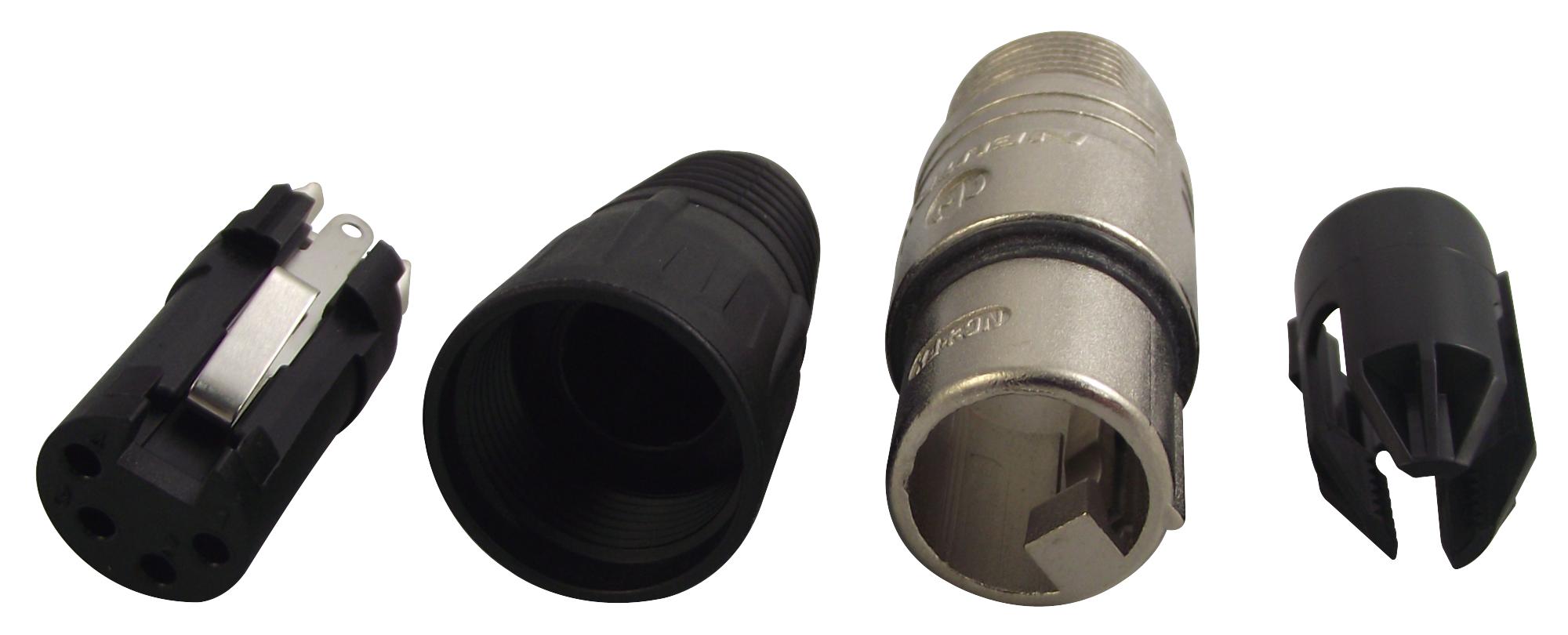 NC4FX SOCKET, XLR, FREE, 4POLE NEUTRIK