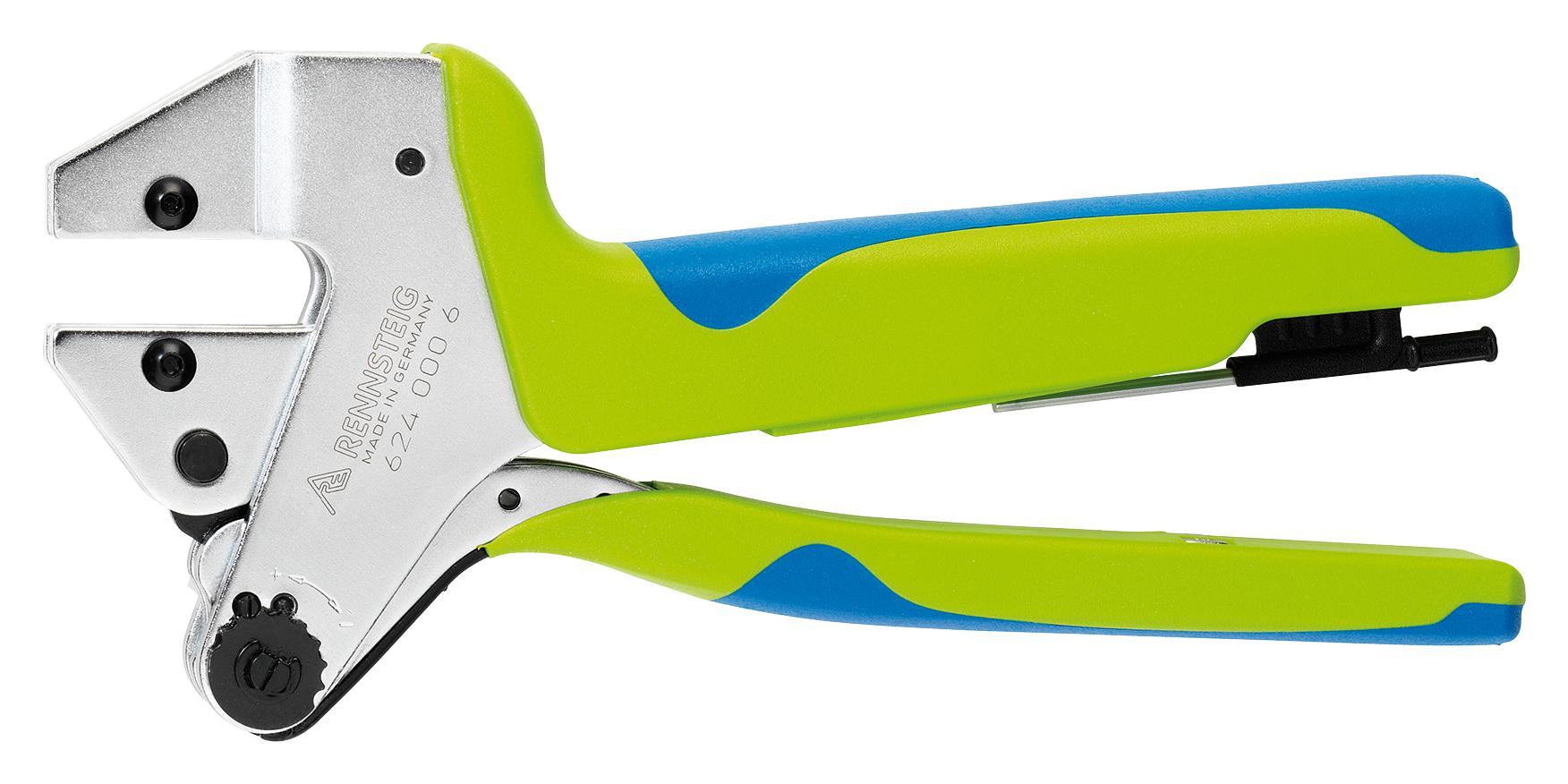 624 000 6 CRIMP TOOL, 2C GRIP, CHROME, 0.8-95MM2 RENNSTEIG