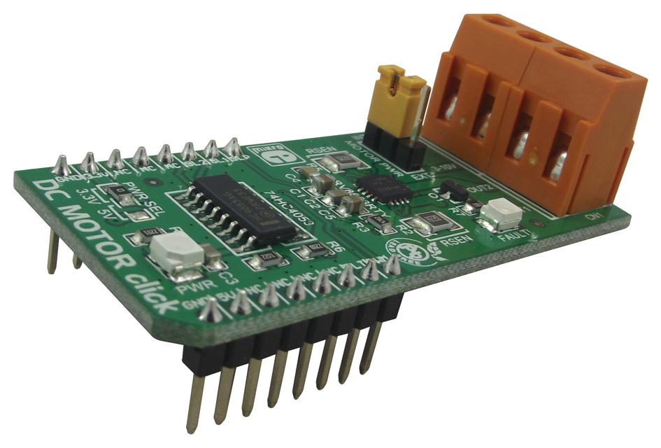 MIKROE-1526 ADD-ON BOARD, DRV8833 DC MOTOR CLICK MIKROELEKTRONIKA