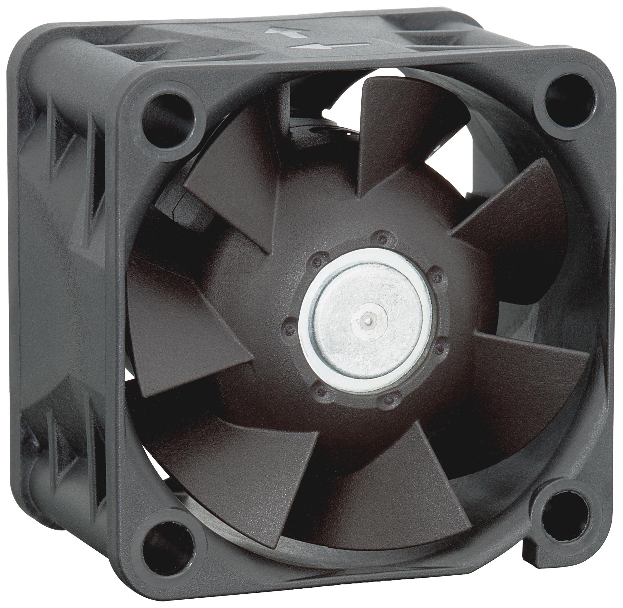424J/2HU AXIAL FAN, 40MM, 24VDC, 22.4CFM, 54DBA EBM-PAPST