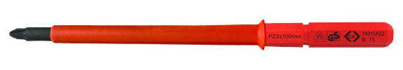 T4915PZ2 SCREWDRIVER BLADE, 2MMX100MM CK TOOLS