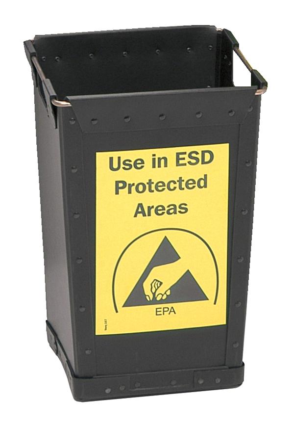 239210 BIN, WASTE, CONDUCTIVE DESCO EUROPE (FORMERLY VERMASON)