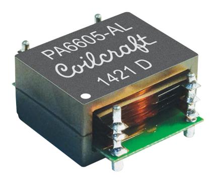 PA6605-AL PLANAR TRANSFORMER, 12V, 5A, SMT COILCRAFT