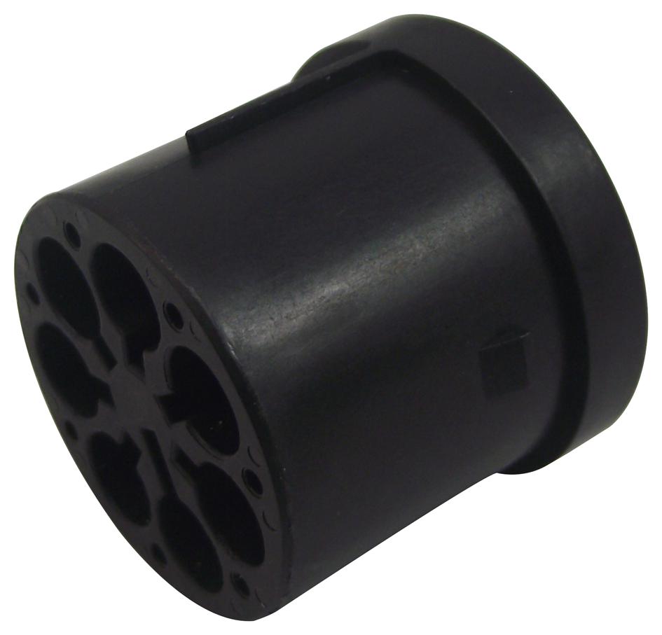 2213588-1 SOCKET DUST CAP, 5POS, GF PBT TE CONNECTIVITY