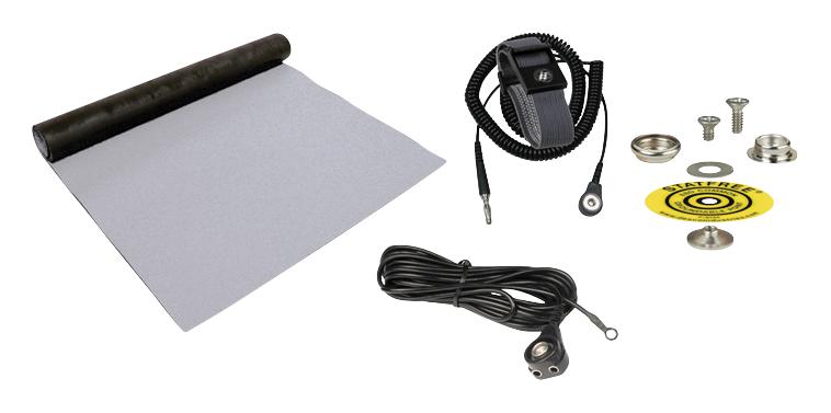 MC35758 ESD MAT & WRIST STRAP GROUNDING KIT DURATOOL
