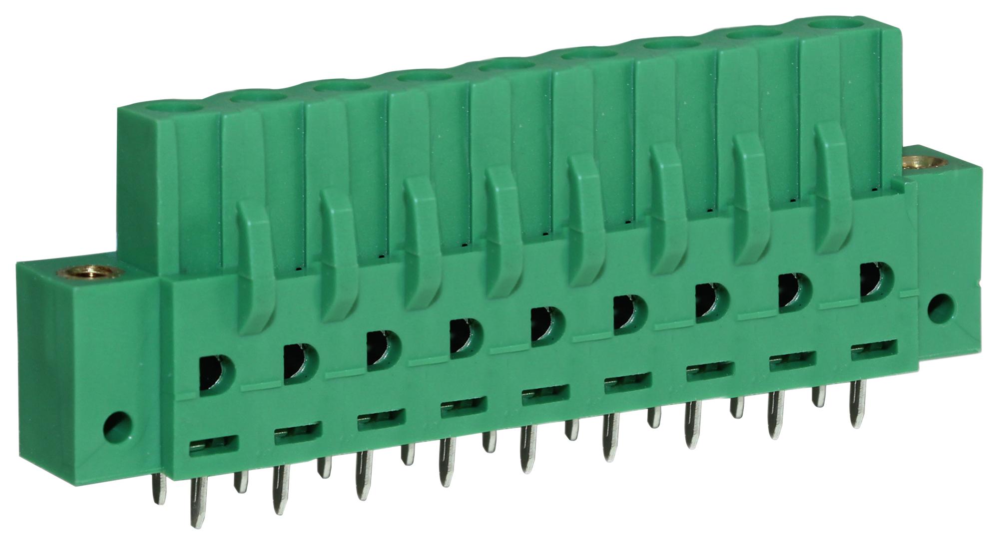 CTBP97VJ/9FL TERMINAL BLOCK, SOCKET, 9POS, R/A, TH CAMDENBOSS