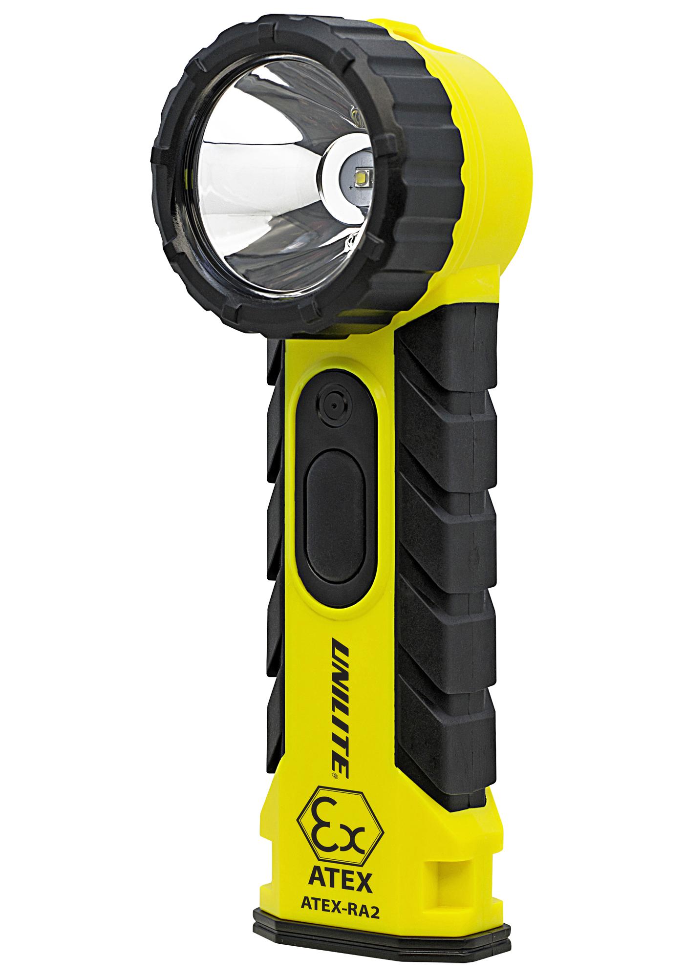 ATEX-RA2 HANDHELD TORCH, 210 LUMEN, 135M, AA BATT UNILITE INTERNATIONAL