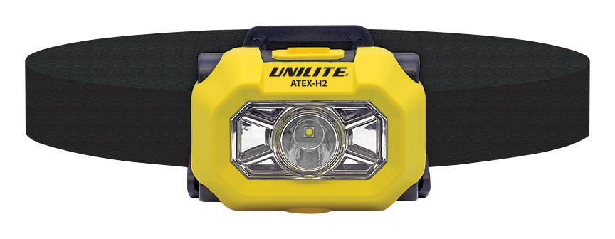 ATEX-H2 HEAD LIGHT, 180 LUMEN, 100M, AAA BATT UNILITE INTERNATIONAL