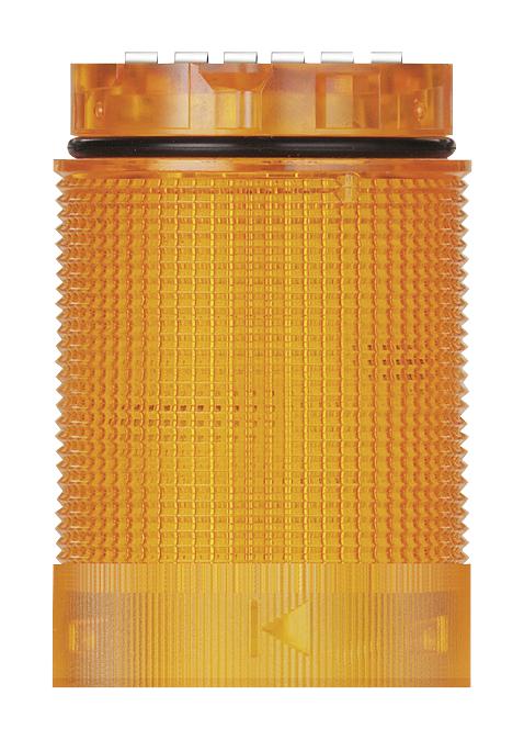 63431075 TWIN LIGHT, 24VAC/DC, 40MM, YELLOW WERMA