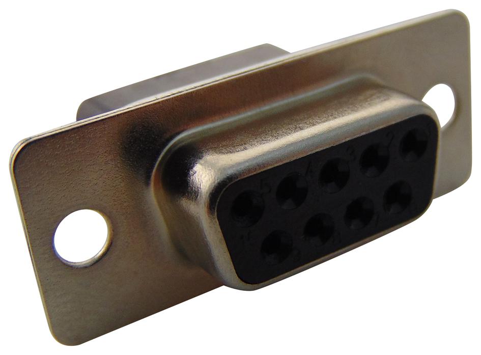MHDBC9SS D-SUB HOUSING, RCPT, DE, STEEL MH CONNECTORS
