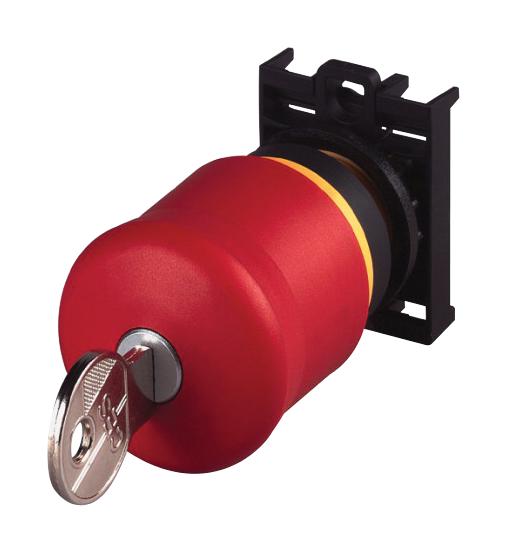 M22-PVS/K01 EMERGENCY STOP SWITCH, SPST-NC EATON MOELLER