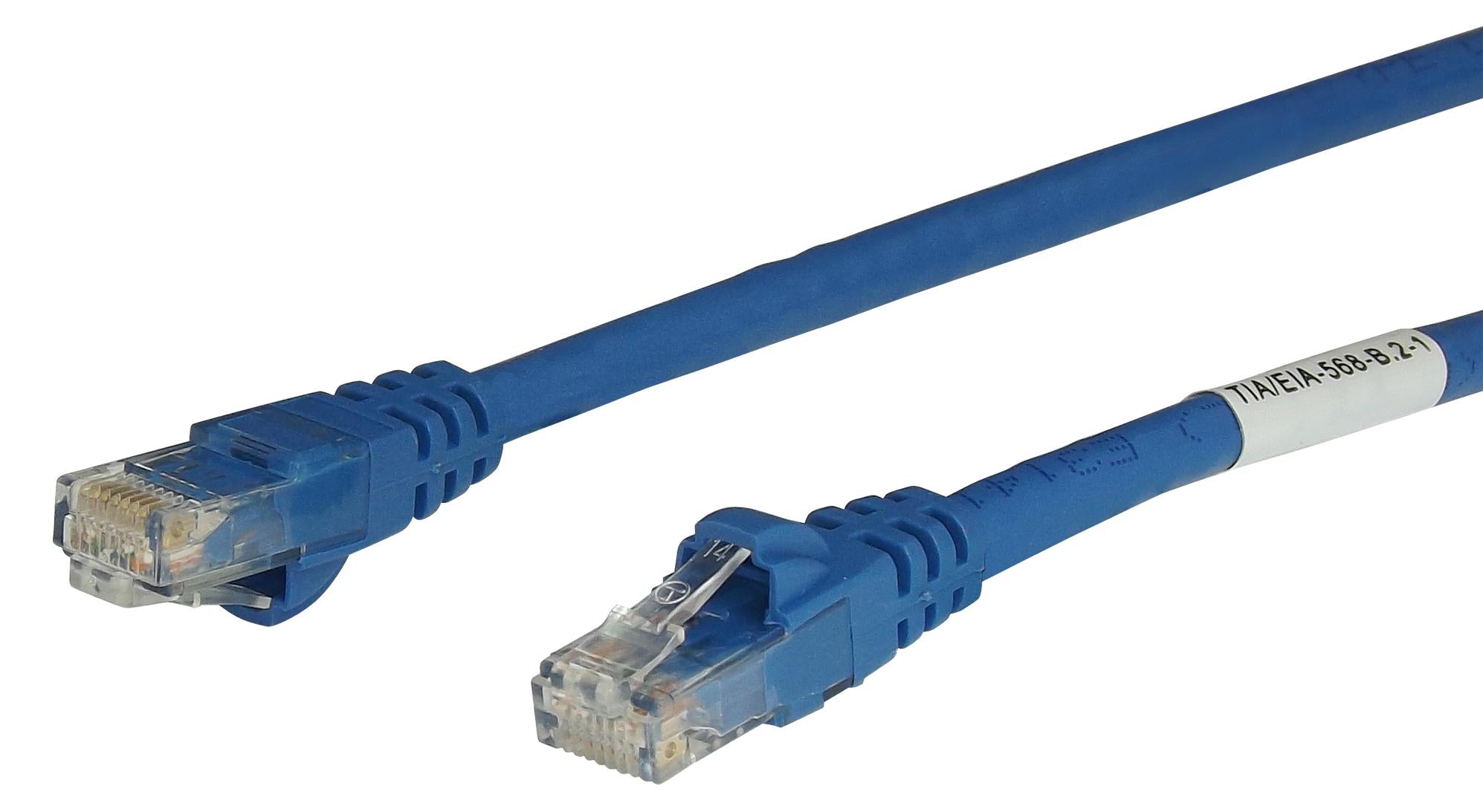 SP1BL PATCH CABLE, RJ45, CAT6, 1M, BLUE TUK