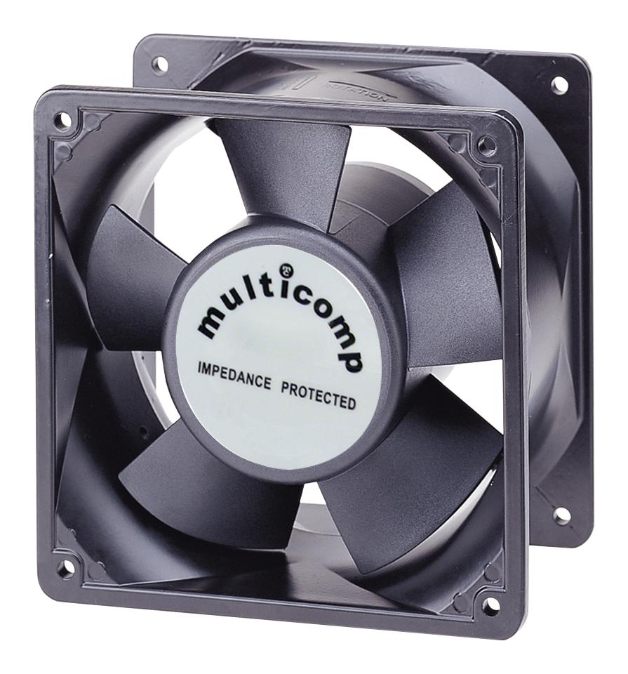 MC25028 AXIAL FAN, 176MM, 240VAC, 335CFM, 66DBA MULTICOMP