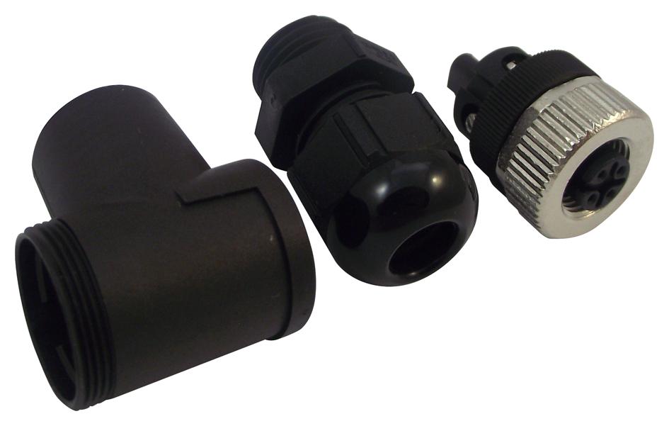 1556812 SENSOR CONNECTOR, M12, RCPT, 5POS PHOENIX CONTACT