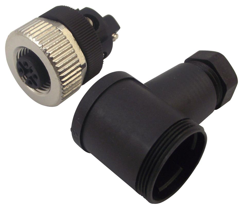 1662984 SENSOR CONNECTOR, M12, RCPT, 5POS PHOENIX CONTACT