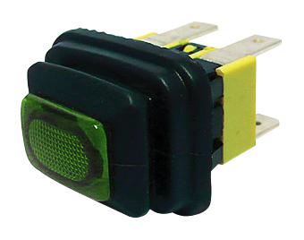 MCPS-5-1MB-PNBB-SW PB SWITCH, SPST, BLK, 250V, QUICKCONNECT MULTICOMP PRO