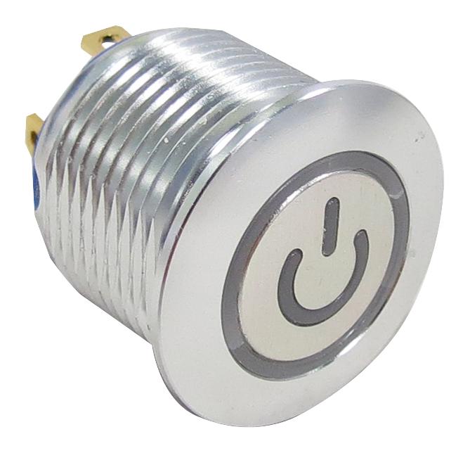 AV1610P712R04. VANDAL RESISTANT SW, SPST, 0.4VA, 20V ALCOSWITCH - TE CONNECTIVITY