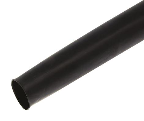 HTAT-24/6-0-SP HEAT SHRINK TUBING, 24MM, 4:1, BLACK RAYCHEM - TE CONNECTIVITY