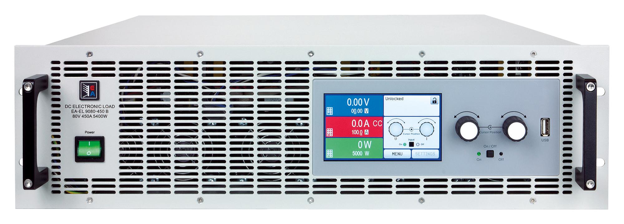 EA-EL 9080-340 B DC LOAD, PROG, 340A, 0-80VDC, 2.4KW EA ELEKTRO-AUTOMATIK