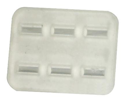 963205-1 FACIAL SEAL, 6POS, SILICONE, NATURAL AMP - TE CONNECTIVITY
