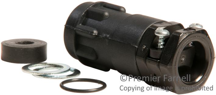 192990-1540 SEALED CABLE CLAMP, CIRCULAR CONN, NYLON ITT CANNON