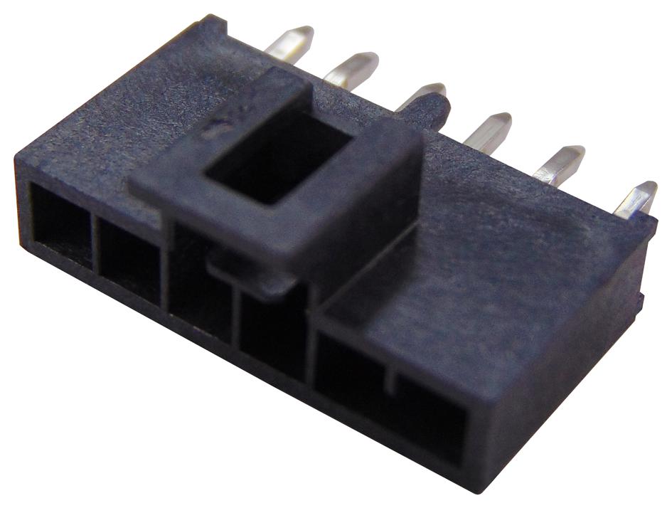 105309-1206 CONNECTOR, HEADER, 6POS, 1ROW, 2.5MM MOLEX