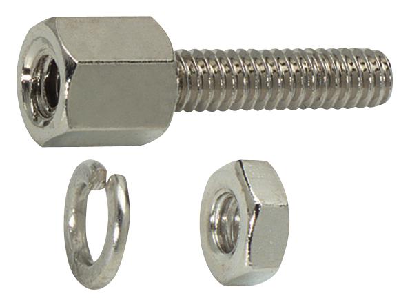 SDG450XS HEX JACK SCREW, 4-40 UNC-2A, 11.43MM L-COM
