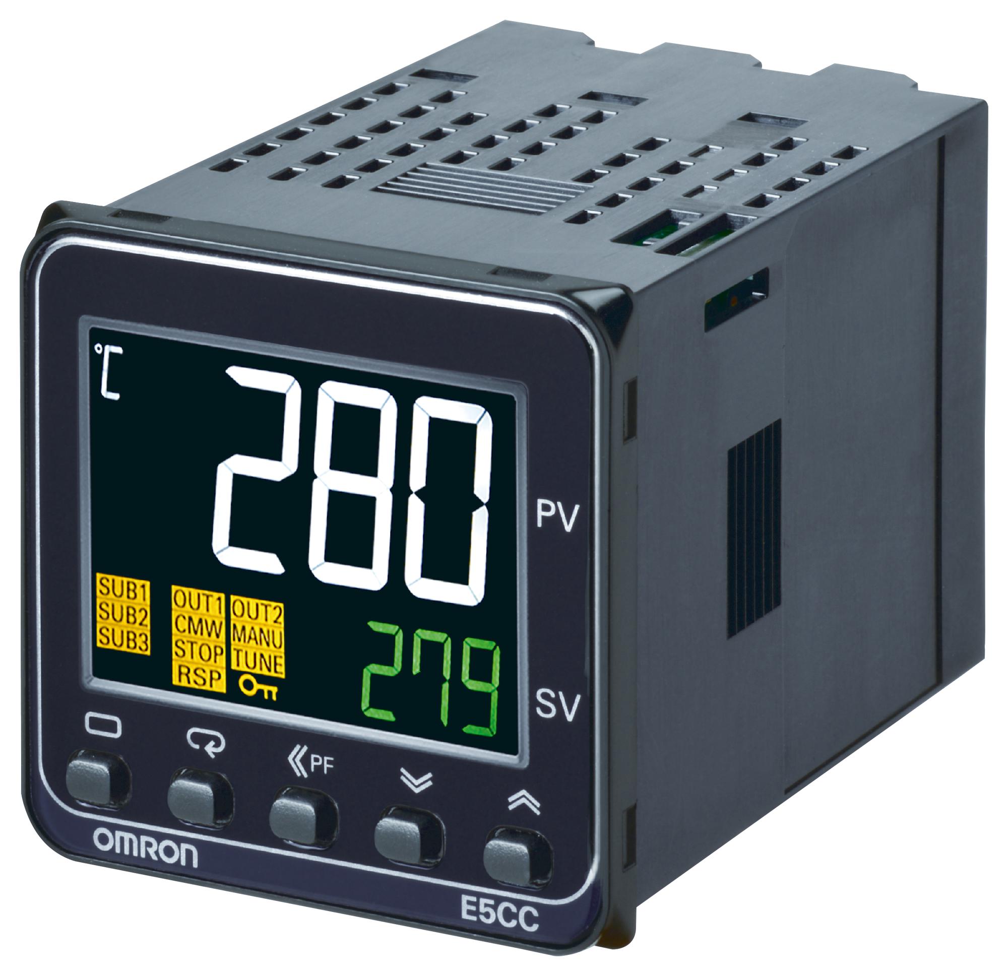 E5CC-QX2ABM-001 TEMP CONTROLLER, DIGITAL, VOLT O/P OMRON