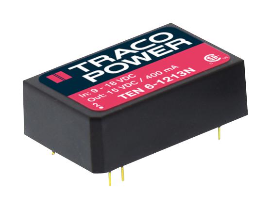 TEN 6-4815N DC-DC CONVERTER, 24V, 0.25A TRACO POWER
