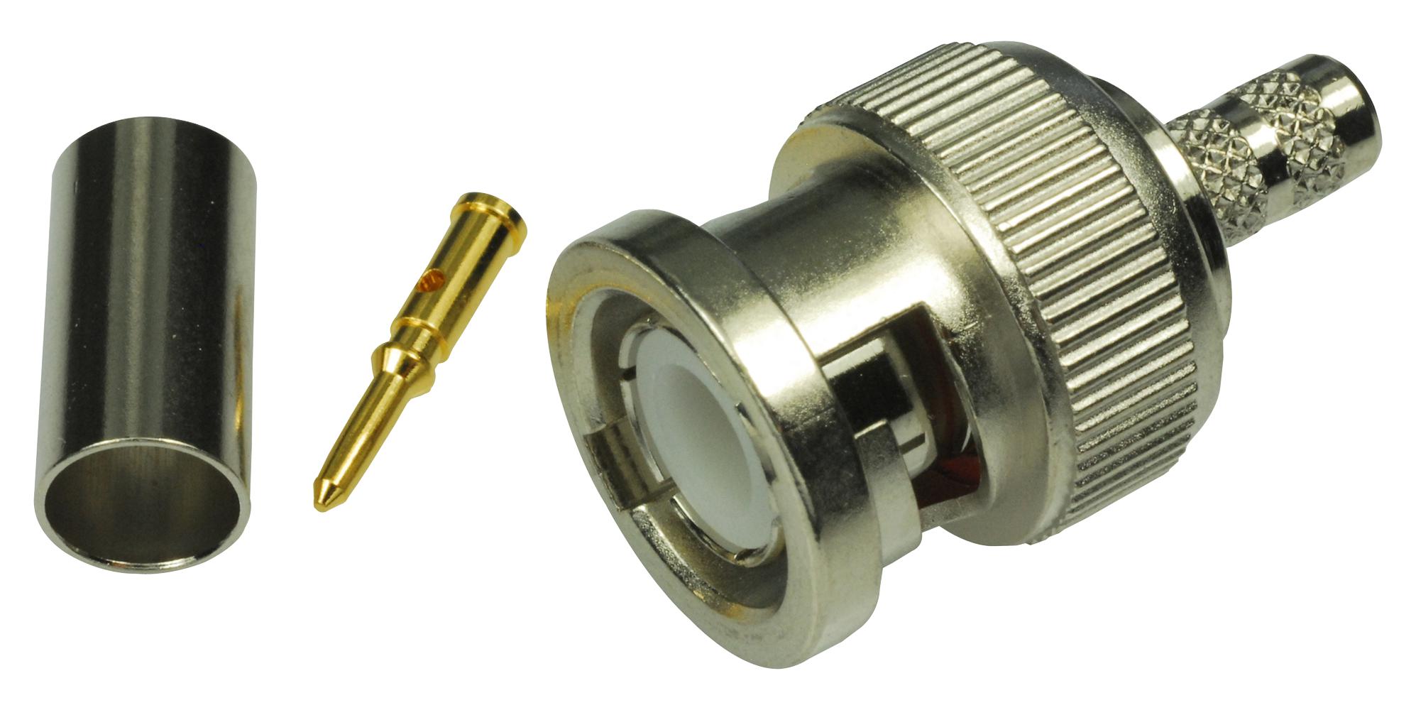112514 RF CONNECTOR, BNC, STRAIGHT PLUG, CABLE AMPHENOL RF