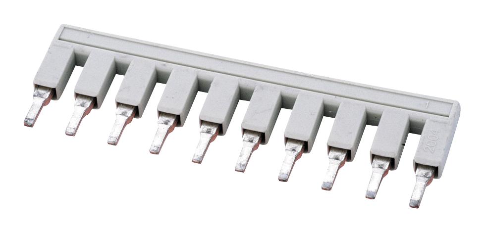 2002-410 JUMPER BAR, PUSH-IN, 10POS, 5.2MM WAGO