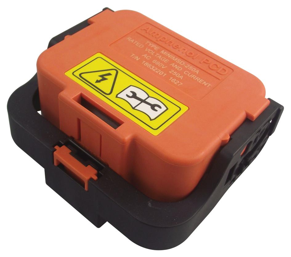 MINIMSDM250 POWER ENTRY, PLUG, 250A, 690VAC, PANEL AMPHENOL PCD