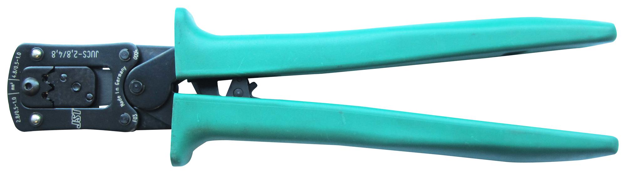 JUCS-2.8/4.8 HAND CRIMP TOOL, 0.5MM2-1MM2 JST (JAPAN SOLDERLESS TERMINALS)