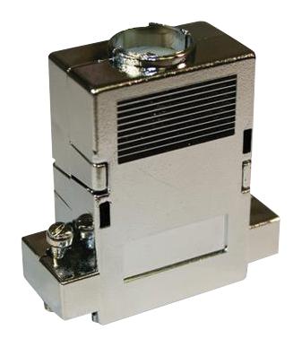 956-015-010R011 BACKSHELL, 180 DEG, 15POS, ABS NORCOMP