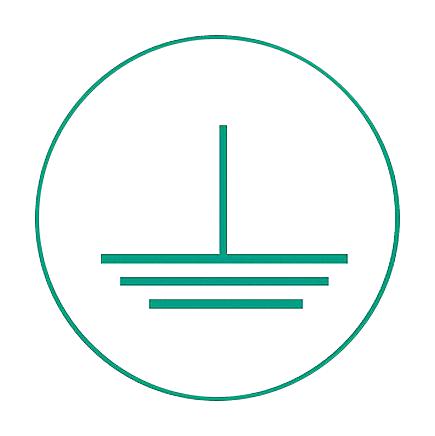 PLD-57 LABELS, GND, GN/WH, 19.1MMX19.1MM, PK300 PANDUIT