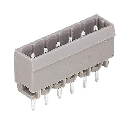 231-132/001-000 TERMINAL BLOCK, HEADER, 2POS, TH WAGO