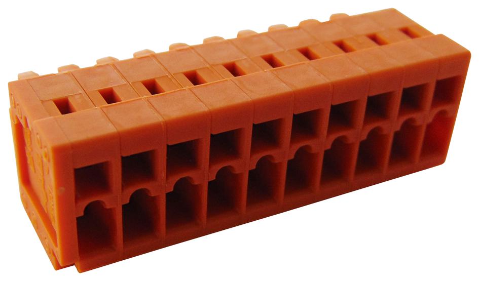 734-210 TERMINAL BLOCK, PLUGGABLE, 10POS, 14AWG WAGO