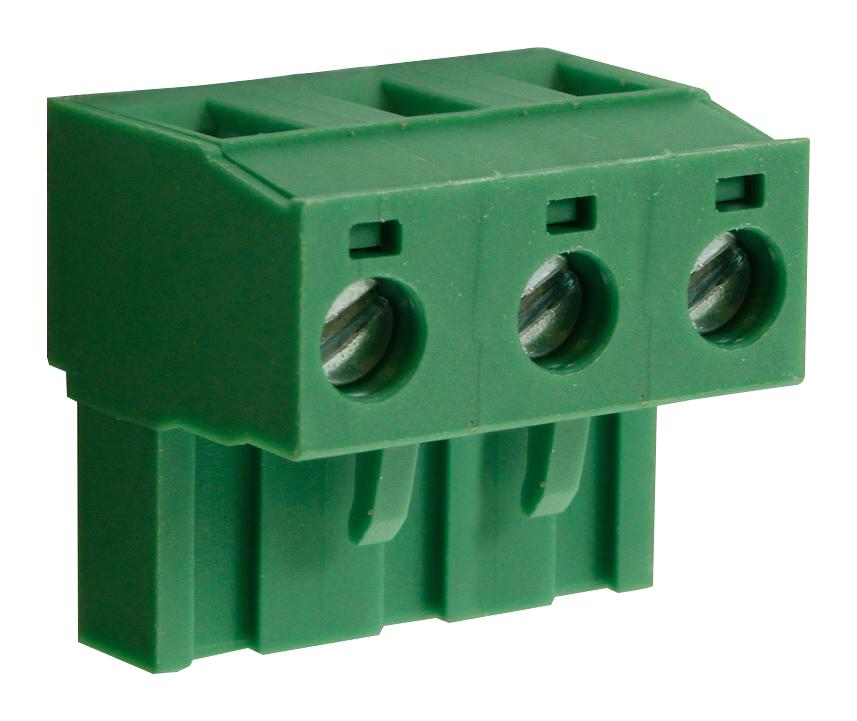 CTBP9408/3 TERMINAL BLOCK, PLUGGABLE, 3POS, 14AWG CAMDENBOSS